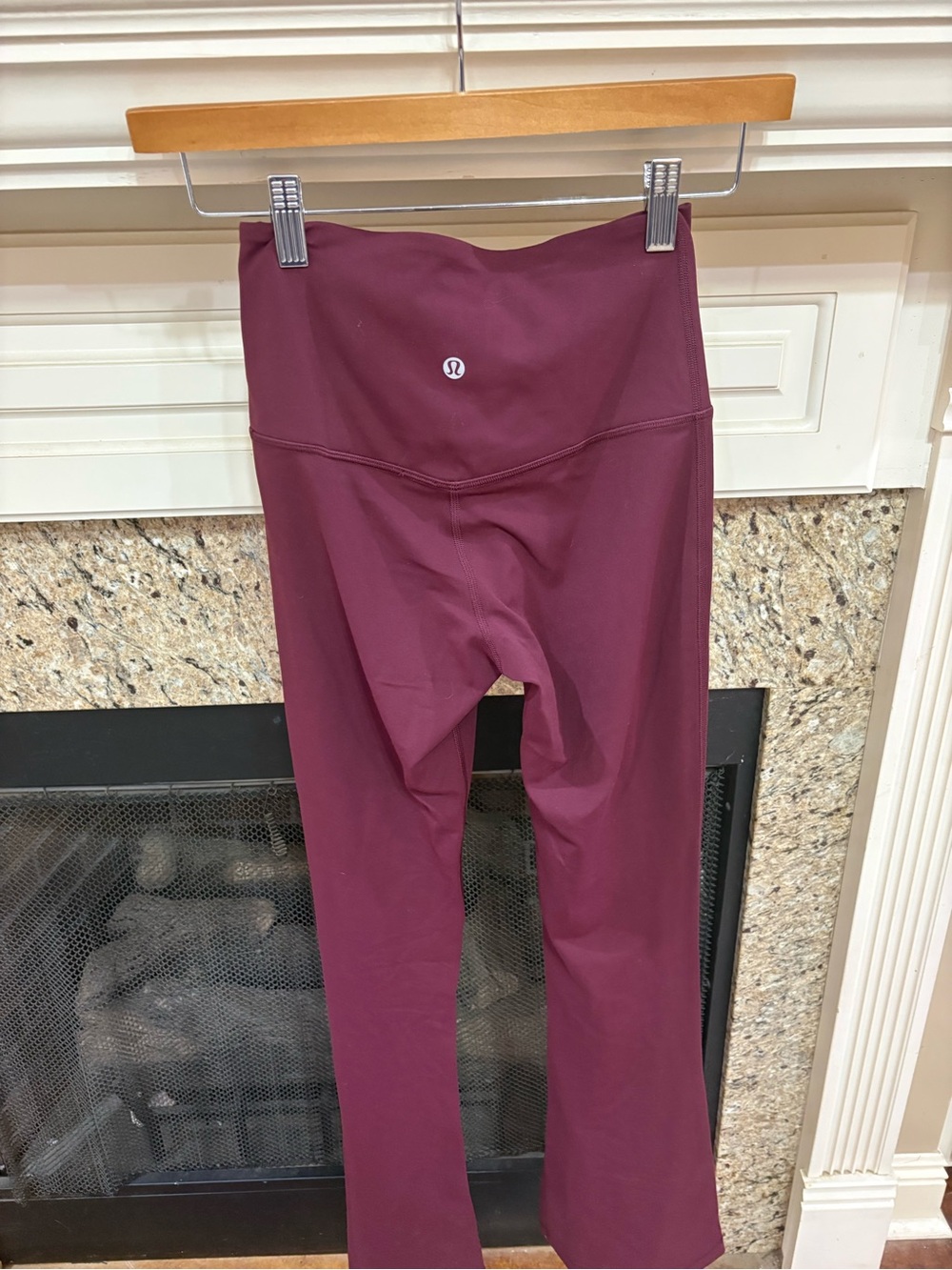 lululemon athletica High-Rise Flare Leggings - Burgundy Plum